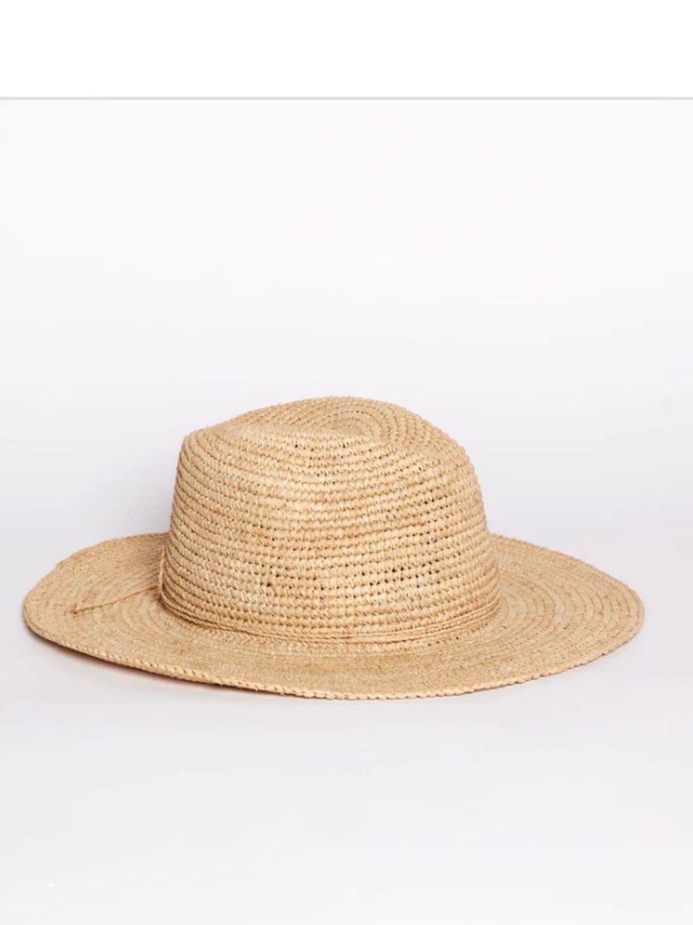 Hat Attack Amelia Fedora Straw Hat - Natural